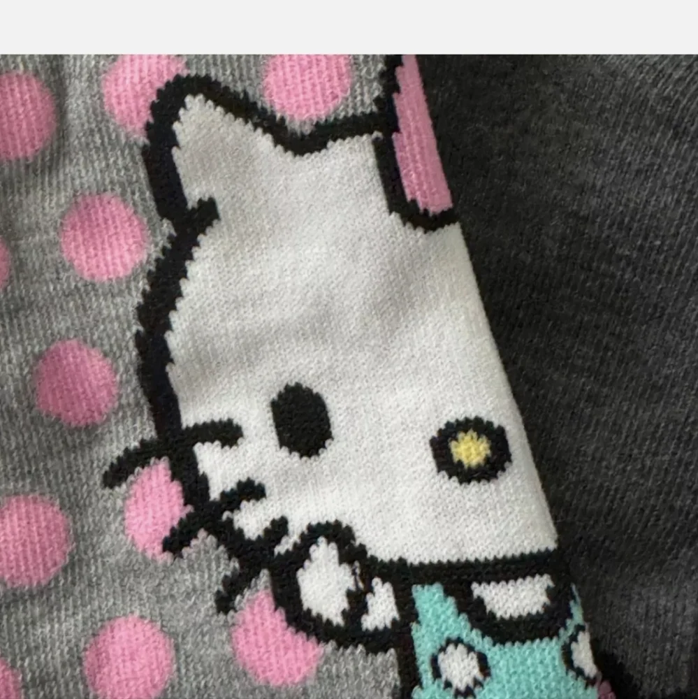 Hello Kitty Pink Gray Socks Accessories